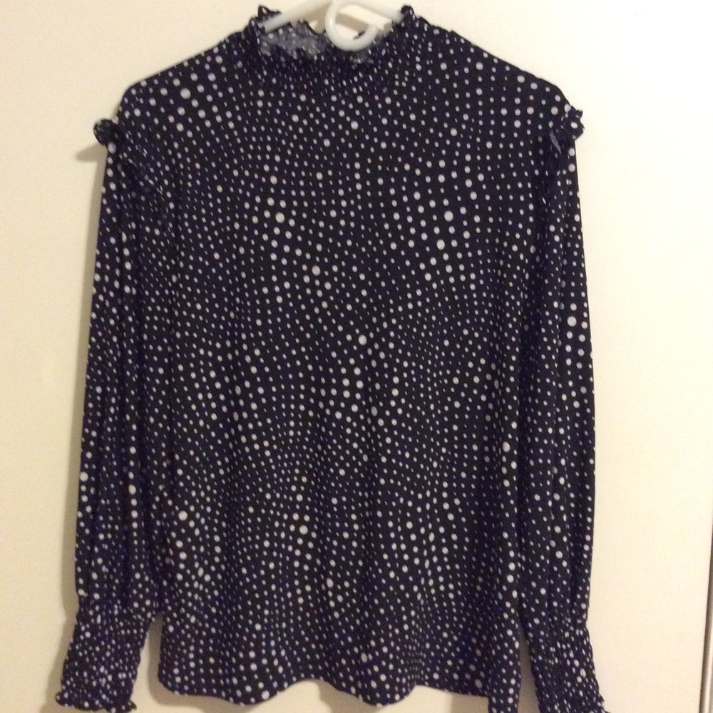 AnneKlein women’s black blouse